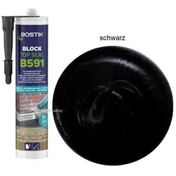 Produktbild Bostik Block B591 Top Seal Bitumen Dichtstoff 300ml Kartusche schwarz