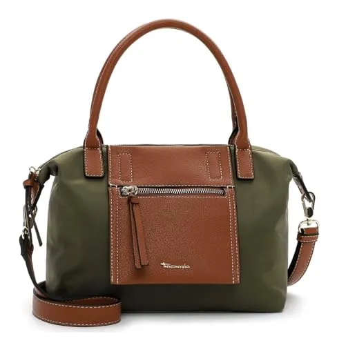 Tamaris Umhängetasche Fabrizia Cityshopper Oliv dunkelgrün