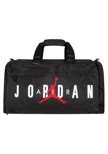 Jordan Velocity Duffle Reisetasche M - Schwarz - Reisetasche mit geräumigem Hauptfach und stilvollem Design, ideal für Sport und Reisen.