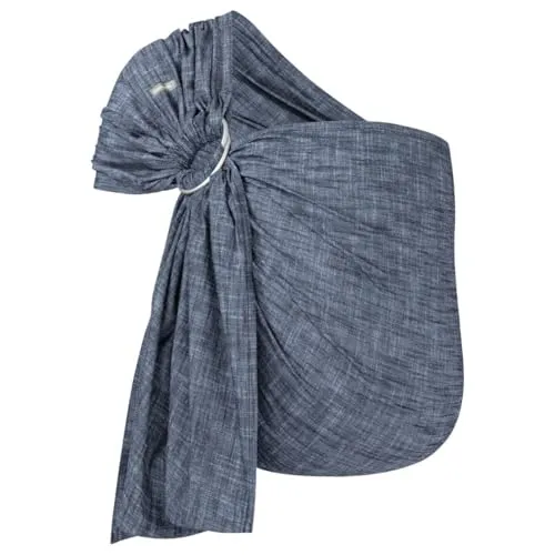 Hoppediz Tragetuch Ring-Sling - Babytragen mit praktischem Ring-Sling, schnell anlegbar und mit geringem Packmaß – ideal für den Alltag und unterwegs.