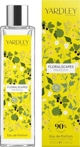 Yardley London Floralscapes Meadow Eau de Parfum - Eau de Parfum für Damen, blumige Komposition mit Kopfnoten von Bergamotte und Birne, für ein frisches und elegantes Dufterlebnis.