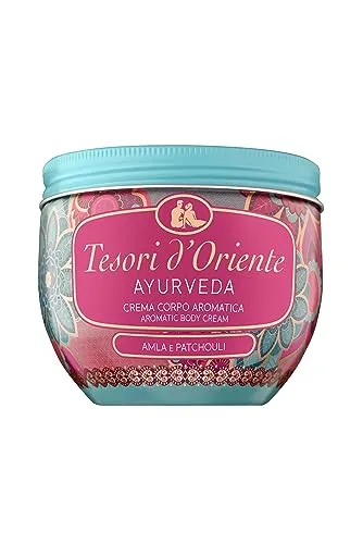 Tesori D Oriente Körpercreme Ayurveda 300ml - Bodylotions mit ayurvedischen Inhaltsstoffen, die die Haut intensiv mit Feuchtigkeit versorgt und einen himmlischen Duft entfaltet. Ideal für ein regenerierendes Wohlfühlritual.