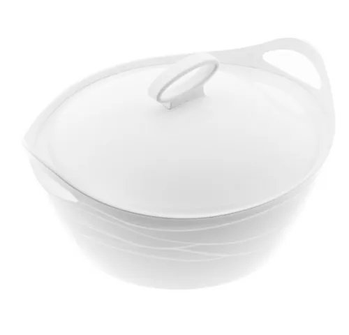 BEM Servierschüssel Thermobehälter, Edelstahl, (Warmhaltebehälter Thermos Essensbehälter Thermobox für Essen, 2-tlg), Thermoschüssel mit Deckel praktisch in 3 Größen zur Auswahl