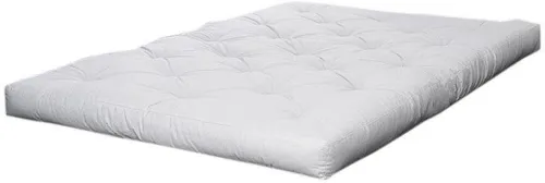 Futonmatratze KARUP DESIGN, beige - 140x200 cm - Sonstige Matratzen, mittelharter Schlafkomfort mit 15 cm Dicke und atmungsaktivem Baumwollbezug für optimalen Liegekomfort und Körperanpassung.
