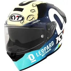 KYT R2R Max Foggia Mugello 2022 Replica Integralhelm - Stilvoller Schutz für Biker - Motorradhelm in Schwarzmatt/Beige, bietet optimale Sicherheit und ein einzigartiges Design für Rennsportliebhaber.