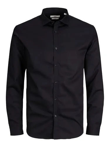 JACK & JONES Herren Freizeit Hemd JPRBLACARDIFF Relaxed Fit Plussize - Herrenhemden in Plus Size bis 8XL, lässiger Loose Fit für optimalen Komfort und lässigen Style.