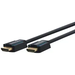 Clicktronic Casual High Speed HDMI™ Kabel mit Ethernet, 1,5m - HiFi-Kabel - Ideal für HD- und 3D-TV, unterstützt hohe Datenübertragungsraten für optimale Bild- und Tonqualität.