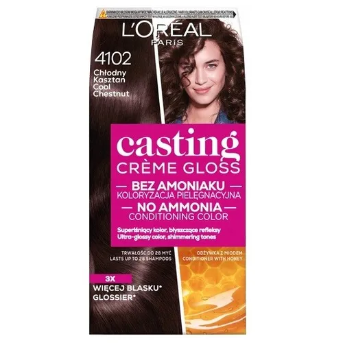 L’Oréal Paris Casting Creme Gloss Haarfarbe 4102 Cool Chestnut
