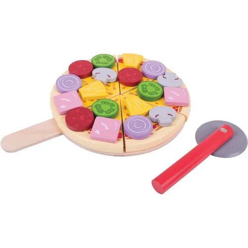 Bigjigs Toys Cutting Pizza Spielzeugset 3y+ 1 St.