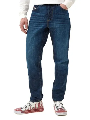 Diesel D-Fining Pants Blau 32 - Moderne Hosen mit konisch zulaufendem Bein, ideal für verschiedene Körperformen. Stilvoll und lässig, perfekt für den Alltag.