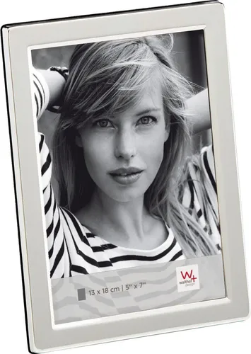 LOLA Portraitrahmen 10x15 cm versilbert in silber von Walther