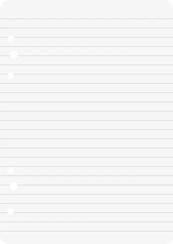 Brunnen 106620101 Ringbucheinlagen A6 (10,5 x 14,8 cm), liniert, 50 Blatt, 70g/m²)