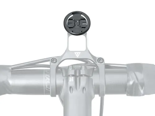 Topeak G-Ear Adapter aus Fiberglas-Composite in der Farbe Schwarz, Maße: 3,3cm x 3,3cm x 1,2cm, 15800051