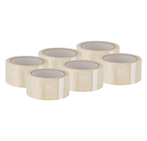ARLI Klebeband 6x Klebeband Packband Paketband (6er, 6-St., Set) PP 48 mm x 66 m Paket Band