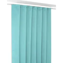Beautex Verdunkelungsvorhang blau 140x225 cm - Blickdichter Verdunkelungsvorhang mit Kräuselband, ideal für ein gemütliches Raumklima. Pflegeleicht und bis 30 Grad waschbar – perfekt für Ihr Zuhause!