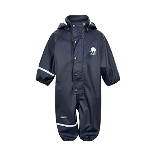 Celavi Unisex toller wind- und wasserdichter einteiliger Regenanzug, Blau (Dark Navy 778),(Herstellergröße:90)