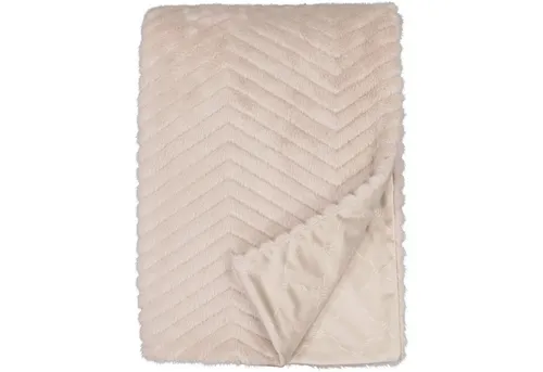 Joop! Plaid Double Face, 130x200 cm in beige von JOOP!