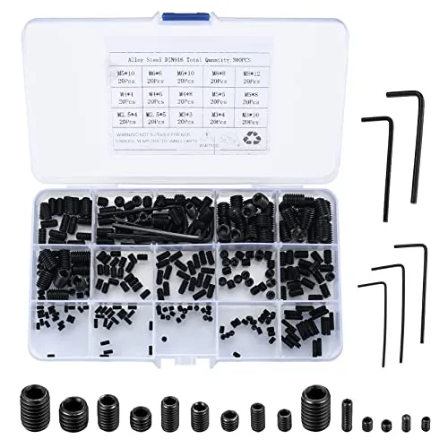 Schrauben & Muttern Schwarz von Hafeehoo