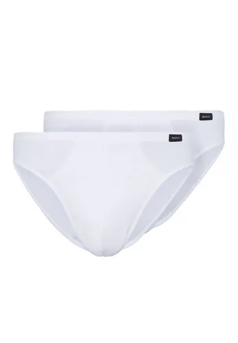 Skiny Herren Brasil 2er Pack Cotton Advantage Slip, Weiß, XL EU - Funktionsunterwäsche im Doppelpack, aus weicher Baumwollqualität mit Elasthan für optimale Passform und hohen Tragekomfort.