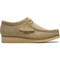 Clarks Originals Wallabee Schnürschuh beige 46,5 EU - Herren-Slipper aus 100% Leder, stilvoll und bequem für den Alltag, ideal für Casual-Looks.