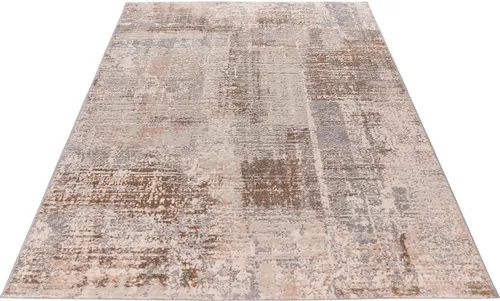 Lalee.Avenue Teppich My Salsa 690 taupe 160 x 230 - Eleganter Designteppich - Teppich mit modernem, abstraktem Design in 3D-Optik, perfekt für stilvolle Wohnräume und als Blickfang für besondere Anlässe.