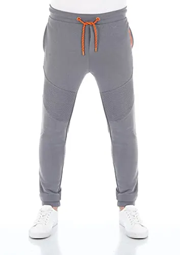 Produktbild Riverso Herren Sweathose RIVTill – Bequeme Biker Jogginghose