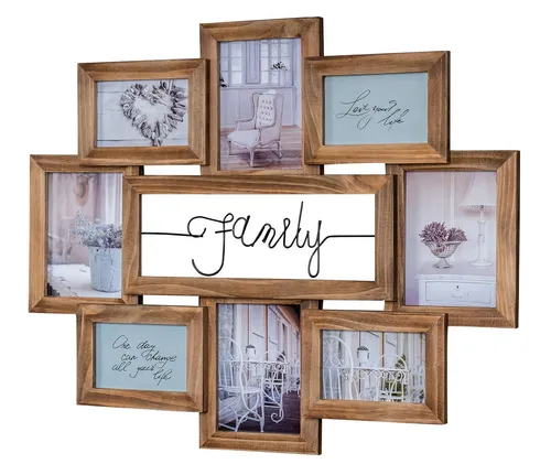 Levandeo® Bilderrahmen Collage 68x56cm von Levandeo