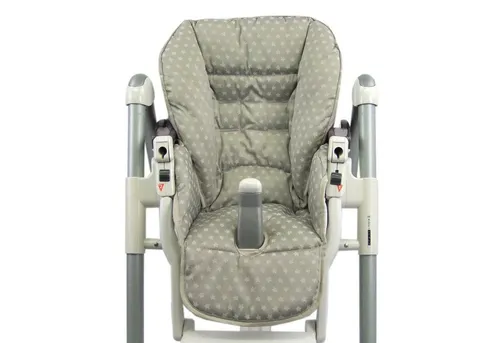 BambiniWelt by Rafael K. Hochstuhlauflage Ersatzbezug Sitzkissen kompatibel mit PEG PEREGO Prima Pappa Diner, für Kinderhochstuhl