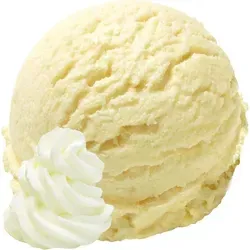 Sahne Geschmack Eispulver Softeispulver 1:3 von Gino Gelati