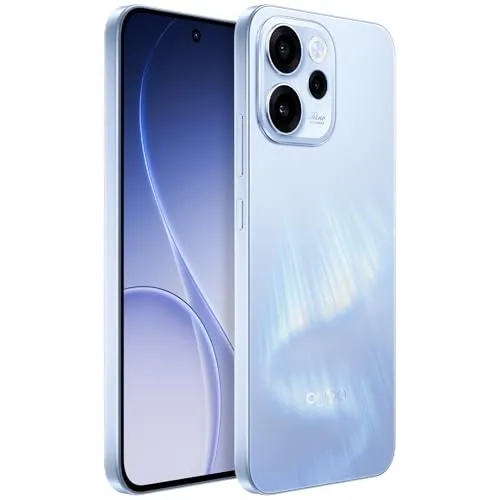 Oppo Reno15 FS 5G Smartphone, 512GB, 8GB RAM, 6500mAh Akku, 80W, Blue | 50MP-Selfie, 4K-Video, OIS, 6500mAh-Akku, 80W-Laden, erweiterbarer Speicher, IP68-Schutz, 100°, NFC, 5G, Dual SIM, eSIM