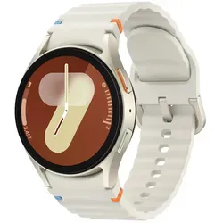 Samsung Galaxy Watch7 SM-L300 40 mm Cream (EU) - Wearables mit 1.3 Zoll OLED Display, induktiver Ladefunktion und elegantem Aluminium-Gehäuse in Beige – ideal für den modernen Lifestyle.