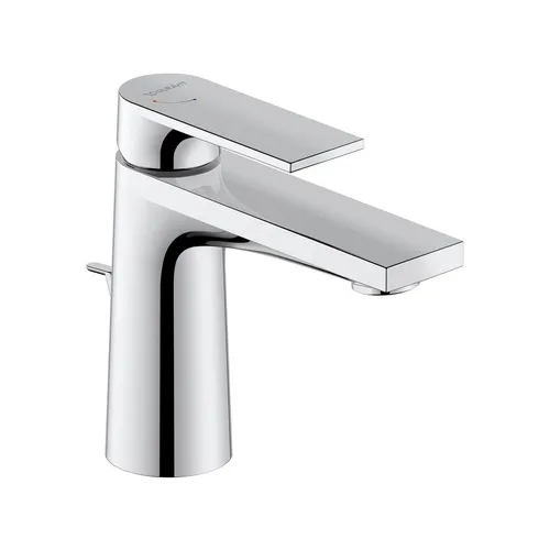 Duravit Tulum EH-WT-Mischer S Chrom mit Ablaufgarnitur - Waschbecken-Armatur mit 1 Hebelgriff, elegantes Design aus Chrom, ideal für moderne Badezimmer und sorgt für komfortable Handhabung.