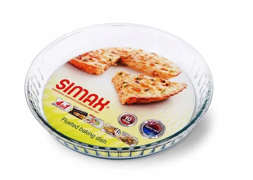 Simax Backform für Torten, tief, 26 cm, 2,1 l