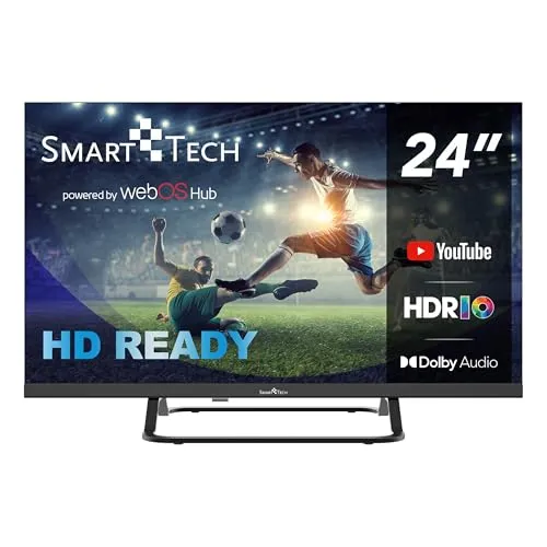 Produktbild Smart Tech LED-TV HD 24 Zoll | Web OS, Netflix, Prime Video