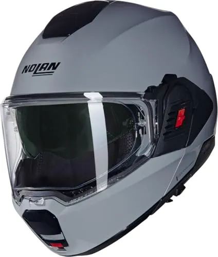 Nolan Klapphelm N120-1 CLASSICO 303 Gr: 2XL Grau - Motorradhelm, leichter Klapphelm mit hervorragender Belüftung und komfortablem Tragegefühl für lange Fahrten.