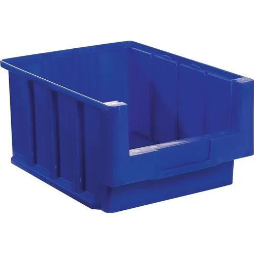 LA-KA-PE Regalkasten VKB 300x230mm blau - Lagerbehälter aus robustem Polypropylen, ideal für die platzsparende Aufbewahrung und Organisation von Kleinteilen.