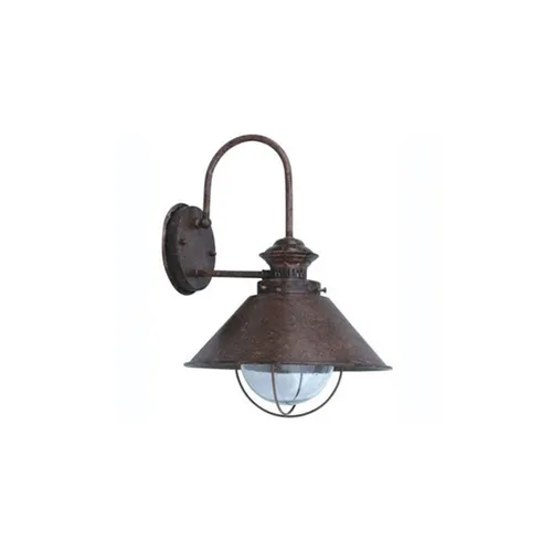 NAUTICA Wandleuchte Außenbereich 71129 - Elegante Wandleuchte für den Außenbereich aus rostbraunem Metall mit IP33 Schutzart, ideal für stilvolle Beleuchtung und Langlebigkeit.