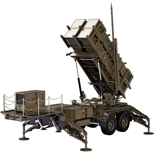 Amewi Sattelauflieger US M747 Raketenwerfer, Grün 1:12, Bausatz (22563)