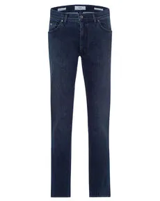BRAX Feel Good Style Cadiz Dark Blue 36/30 - Jeans Straight Fit aus hochwertigem Baumwollmix mit sportiver Detailverarbeitung und authentischer Used-Optik für einen zeitlosen Look.