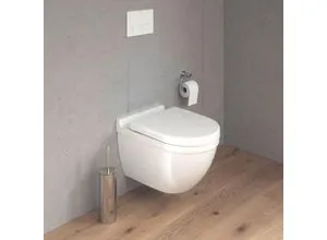Duravit Starck 3 Hänge-WC-Set, 540 mm - Sanitäranlagen & Zubehör, mit praktischer Absenkautomatik für mehr Komfort und Sicherheit im Badezimmer.