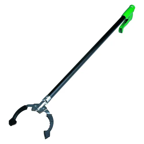 Unger NN140 Müllgreifer Nifty Nabber PRO 130 cm - Müllgreifer für einfache Müllentfernung ohne Bücken, ideal für rückenschonendes Arbeiten im Freien oder bei Veranstaltungen.