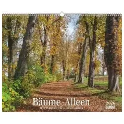 Bäume – Alleen 2026 Wandkalender - Wandkalender 52 x 42,5 cm mit Spiralbindung, zeigt wunderschöne Baumalleen und bringt Natur ins Zuhause.