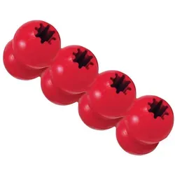 KONG Goodie Ribbon - Befüllbares Hundespielzeug für Große Hunde - Kauspielzeug für Hunde: Das KONG Goodie Ribbon bietet stundenlangen Spielspaß durch Befüllbarkeit mit Leckerlis und fördert geistige Herausforderungen dank innovativem Design.
