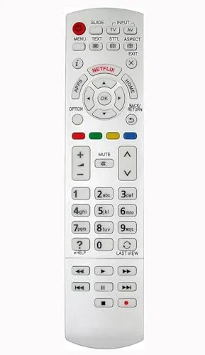 Ersatz Fernbedienung für Panasonic TV TX40CSR520 TX-40CSR520 TX40CST636 TX-40CST636 TX40CSW524 TX-40CSW524 TX40CSW524S TX40CSW614 TX40CSW614W TX40CSX639 TX-40CSX639 TX-40CX670