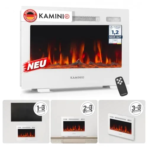 Kamine Weiß von KAMINIO