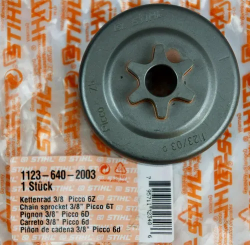 STIHL KETTENRAD 3/8 PICCO 6 ZÄHNE 1123 640 2003 von STIHL