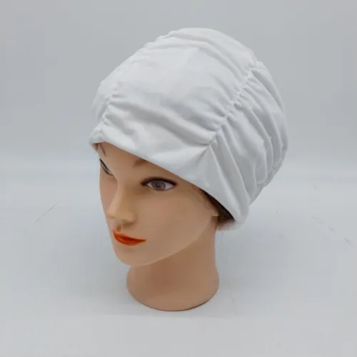 Fashy Damen Látková Einheitsgröße koupací čepice Diese Stoffbadehaube mit Folien