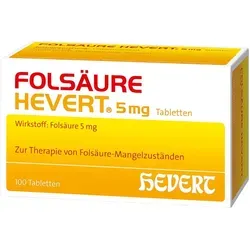 Folsäure Hevert 5 Mg Tabletten