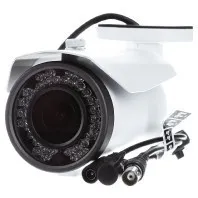 Indexa IND2413 AHD Außenkamera 1080p - Wetterfeste AHD Full HD Tag/Nacht-Kamera mit Vario-Objektiv für klare Aufnahmen bis 20m Nachtsicht, ideal für umfassende Sicherheit im Außenbereich.