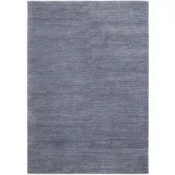 Cazaris Wollteppich Blaugrau 250x350 cm - Rechteckiger Wollteppich aus 100% Schurwolle, ideal für Fußbodenheizungen. Handgeknüpft und langlebig, bringt er Wärme und Stil in Ihr Zuhause.